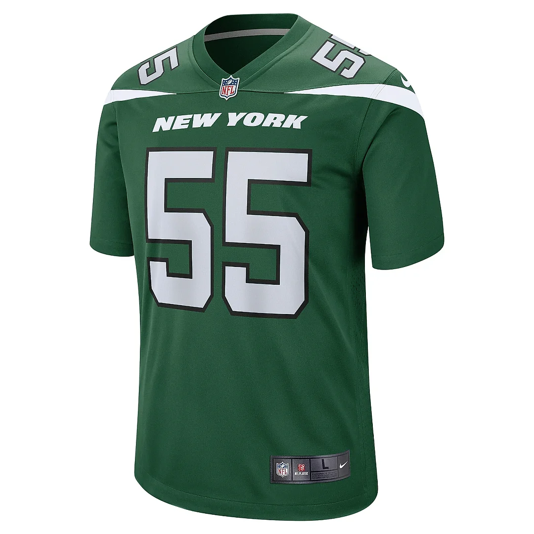 Zennovawear Men's New York Jets Chazz Surratt Gotham Green Game Player Jersey