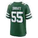 Zennovawear Men's New York Jets Chazz Surratt Legacy Green Team Game Jersey