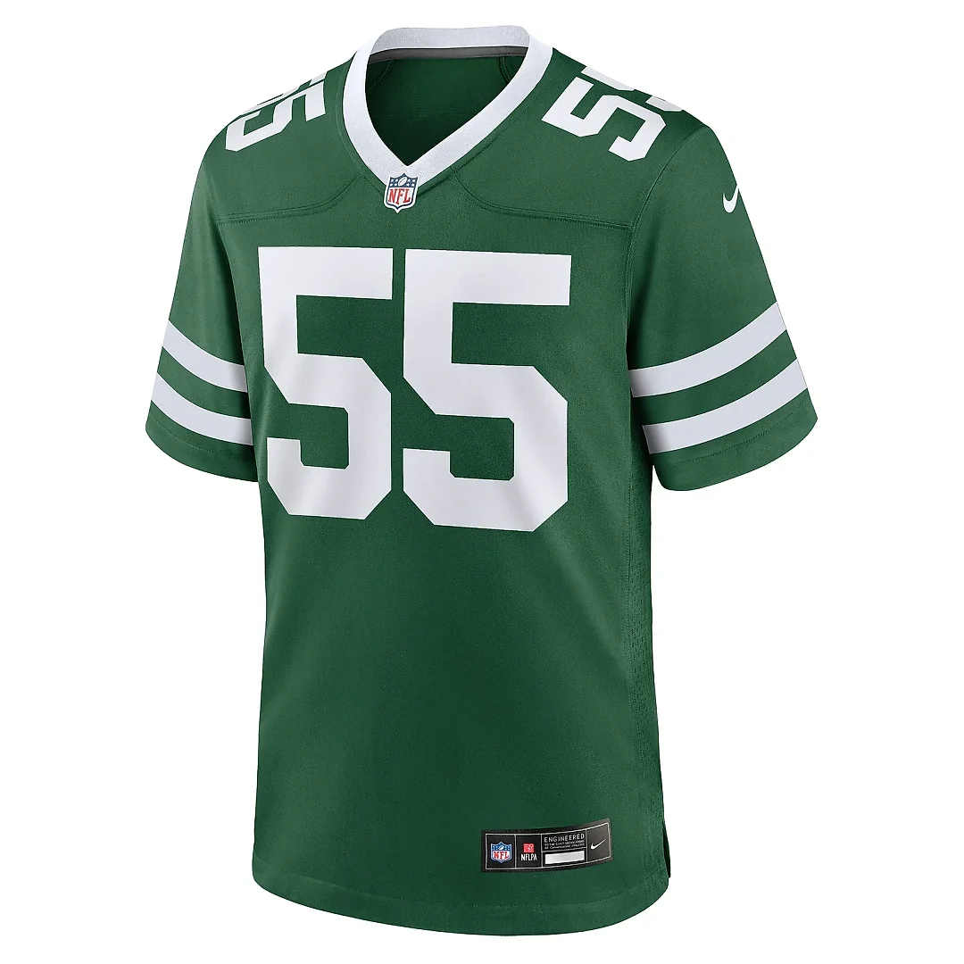 Zennovawear Men's New York Jets Chazz Surratt Legacy Green Team Game Jersey