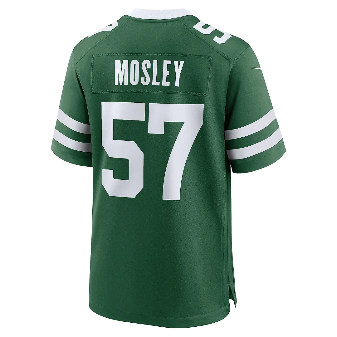 Zennovawear Men's New York Jets C.J. Mosley Legacy Green Team Game Jersey