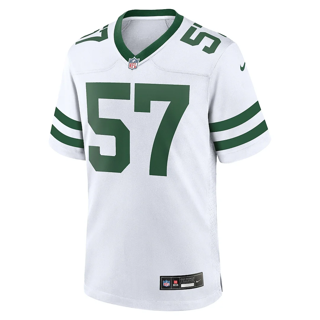 Zennovawear Men's New York Jets C.J. Mosley Legacy White Game Jersey