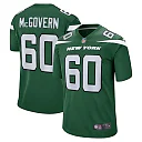Zennovawear Men's New York Jets Connor McGovern Gotham Green Game Jersey