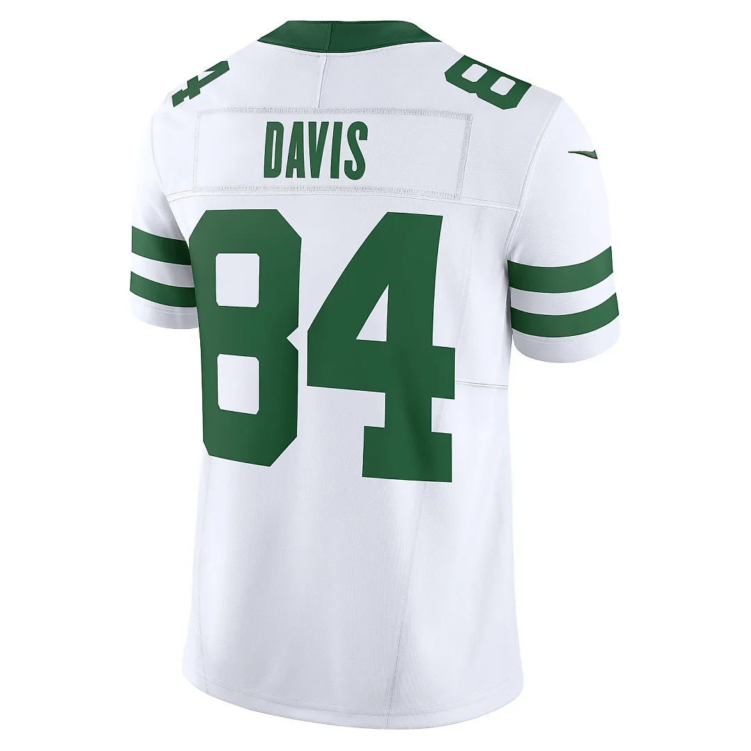 Zennovawear Men's New York Jets Corey Davis Legacy White Vapor F.U.S.E. Limited Jersey