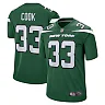 Zennovawear Men's New York Jets Dalvin Cook Gotham Green Game Player Jersey