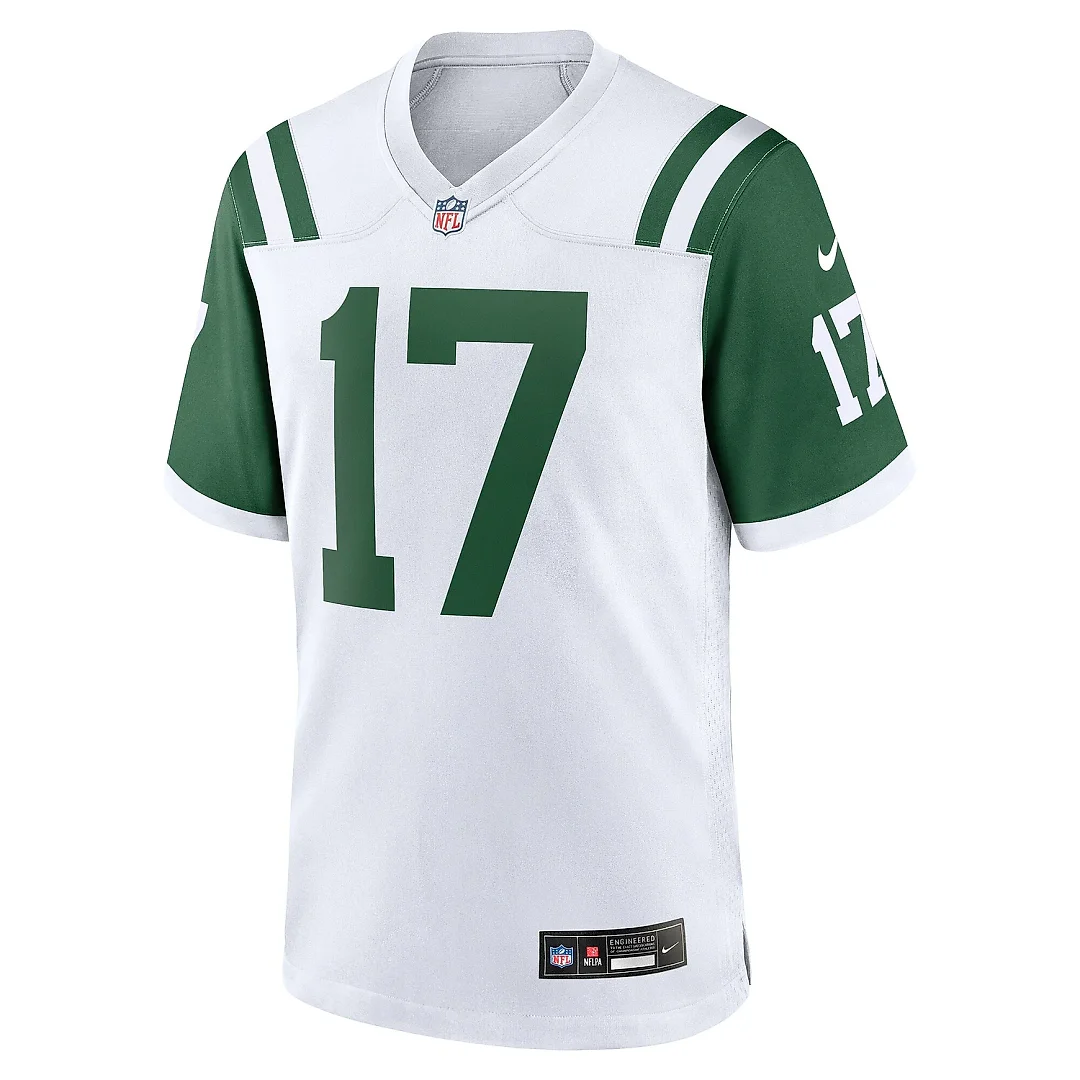 Zennovawear Men's New York Jets Davante Adams White Classic Alternate Game Jersey