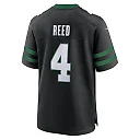Zennovawear Men's New York Jets D.J. Reed Legacy Black Alternate Game Jersey