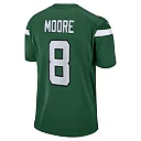 Zennovawear Men's New York Jets Elijah Moore Gotham Green Game Jersey