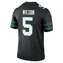 Zennovawear Men's New York Jets Garrett Wilson Black Alternate Legend Player Performance Top