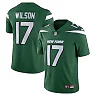 Zennovawear Men's New York Jets Garrett Wilson Gotham Green Vapor Untouchable Limited Jersey