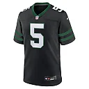 Zennovawear Men's New York Jets Garrett Wilson Legacy Black Alternate Game Jersey