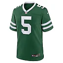 Zennovawear Men's New York Jets Garrett Wilson Legacy Green Game Jersey