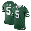 Zennovawear Men's New York Jets Garrett Wilson Legacy Green Legend Player Performance Top