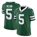 Zennovawear Men's New York Jets Garrett Wilson Legacy Green Vapor F.U.S.E. Limited Jersey