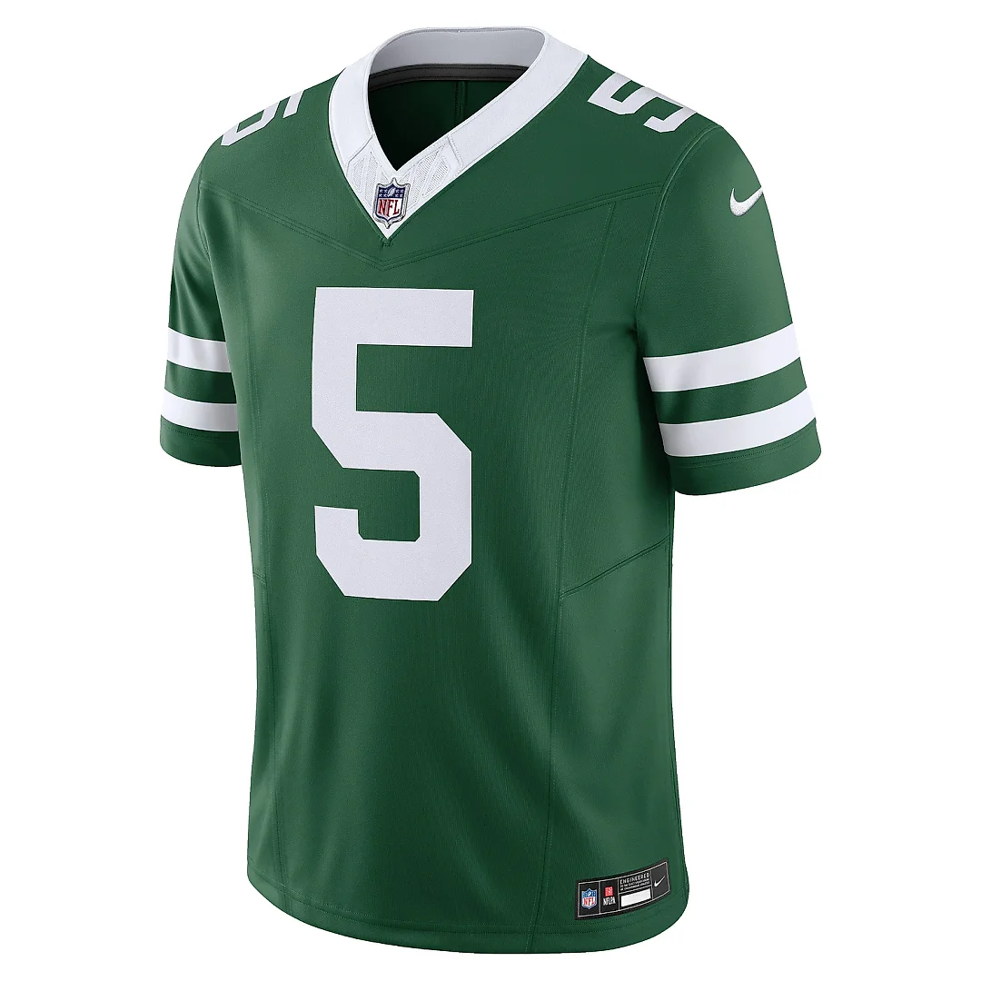Zennovawear Men's New York Jets Garrett Wilson Legacy Green Vapor F.U.S.E. Limited Jersey