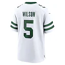 Zennovawear Men's New York Jets Garrett Wilson Legacy White Game Jersey