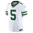 Zennovawear Men's New York Jets Garrett Wilson Legacy White Vapor F.U.S.E. Limited Jersey