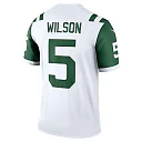Zennovawear Men's New York Jets Garrett Wilson White Alternate Legend Player Performance Top