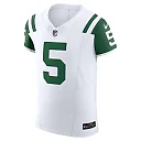 Zennovawear Men's New York Jets Garrett Wilson White Classic Alternate Vapor F.U.S.E. Elite Jersey