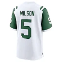 Zennovawear Men's New York Jets Garrett Wilson White Classic Alternate Game Jersey