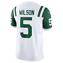 Zennovawear Men's New York Jets Garrett Wilson White Classic Alternate Vapor F.U.S.E. Limited Jersey