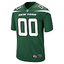 Zennovawear Men's New York Jets Gotham Green Game Custom Jersey