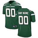 Zennovawear Men's New York Jets Gotham Green Game Custom Jersey