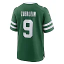 Zennovawear Men's New York Jets Greg Zuerlein Legacy Green Team Game Jersey