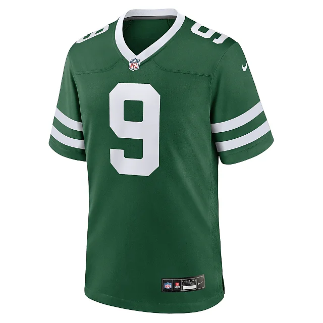 Zennovawear Men's New York Jets Greg Zuerlein Legacy Green Team Game Jersey