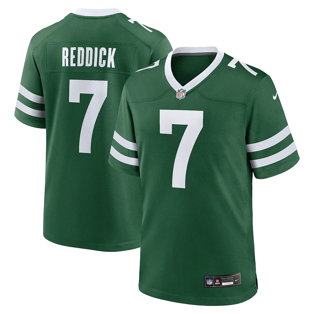 Zennovawear Men's New York Jets Haason Reddick Legacy Green Game Jersey