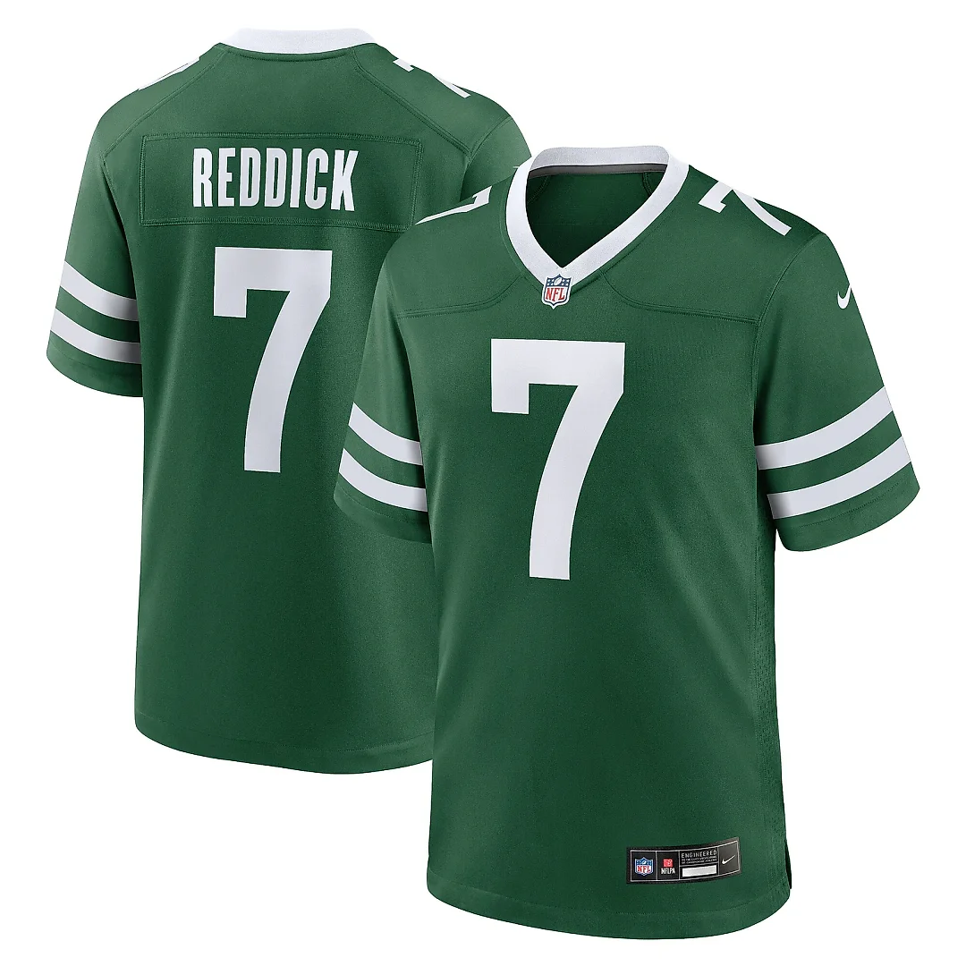 Zennovawear Men's New York Jets Haason Reddick Legacy Green Team Game Jersey