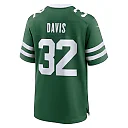 Zennovawear Men's New York Jets Isaiah Davis Legacy Green Team Game Jersey