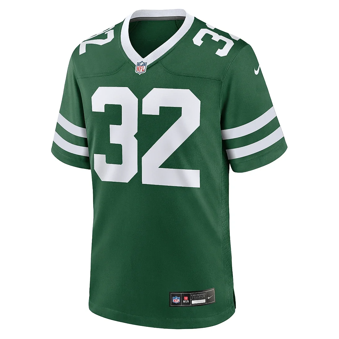 Zennovawear Men's New York Jets Isaiah Davis Legacy Green Team Game Jersey