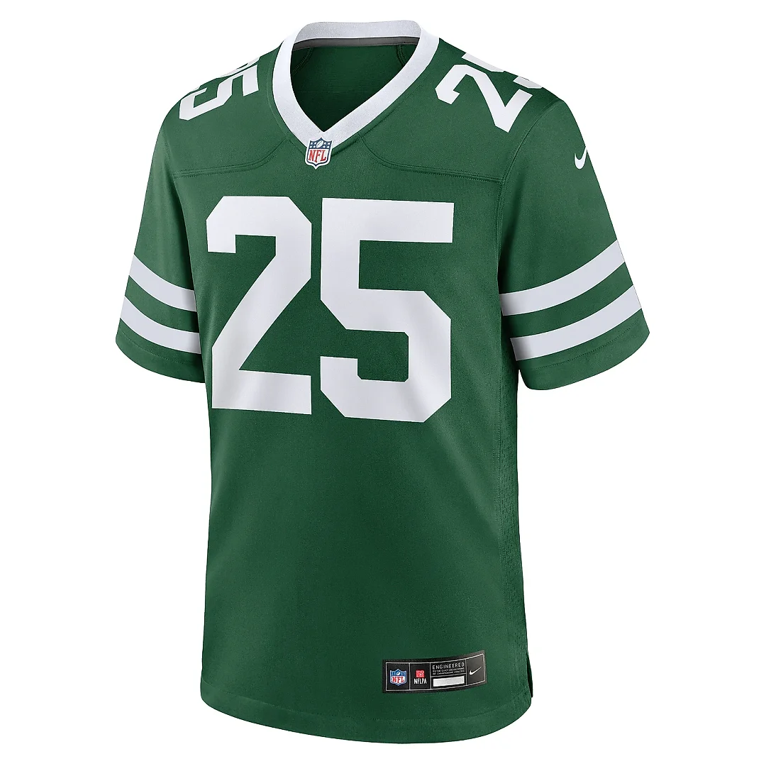 Zennovawear Men's New York Jets Israel Abanikanda Legacy Green Team Game Jersey