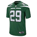 Zennovawear Men's New York Jets Jarrick Bernard Converse Gotham Green Game Jersey