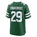 Zennovawear Men's New York Jets Jarrick Bernard-Converse Legacy Green Team Game Jersey