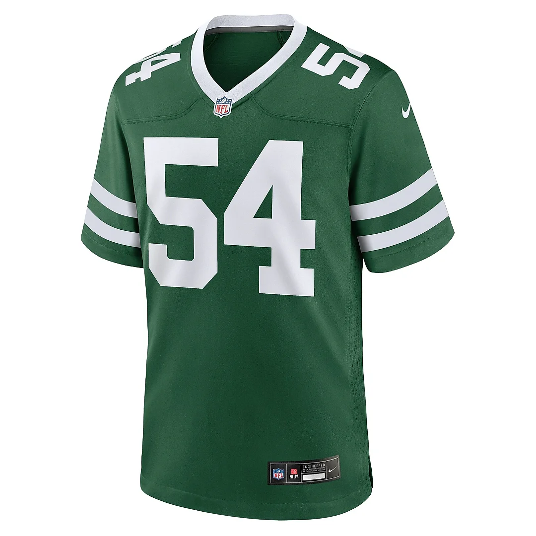 Zennovawear Men's New York Jets Javon Kinlaw Legacy Green Team Game Jersey