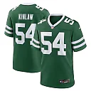 Zennovawear Men's New York Jets Javon Kinlaw Legacy Green Team Game Jersey