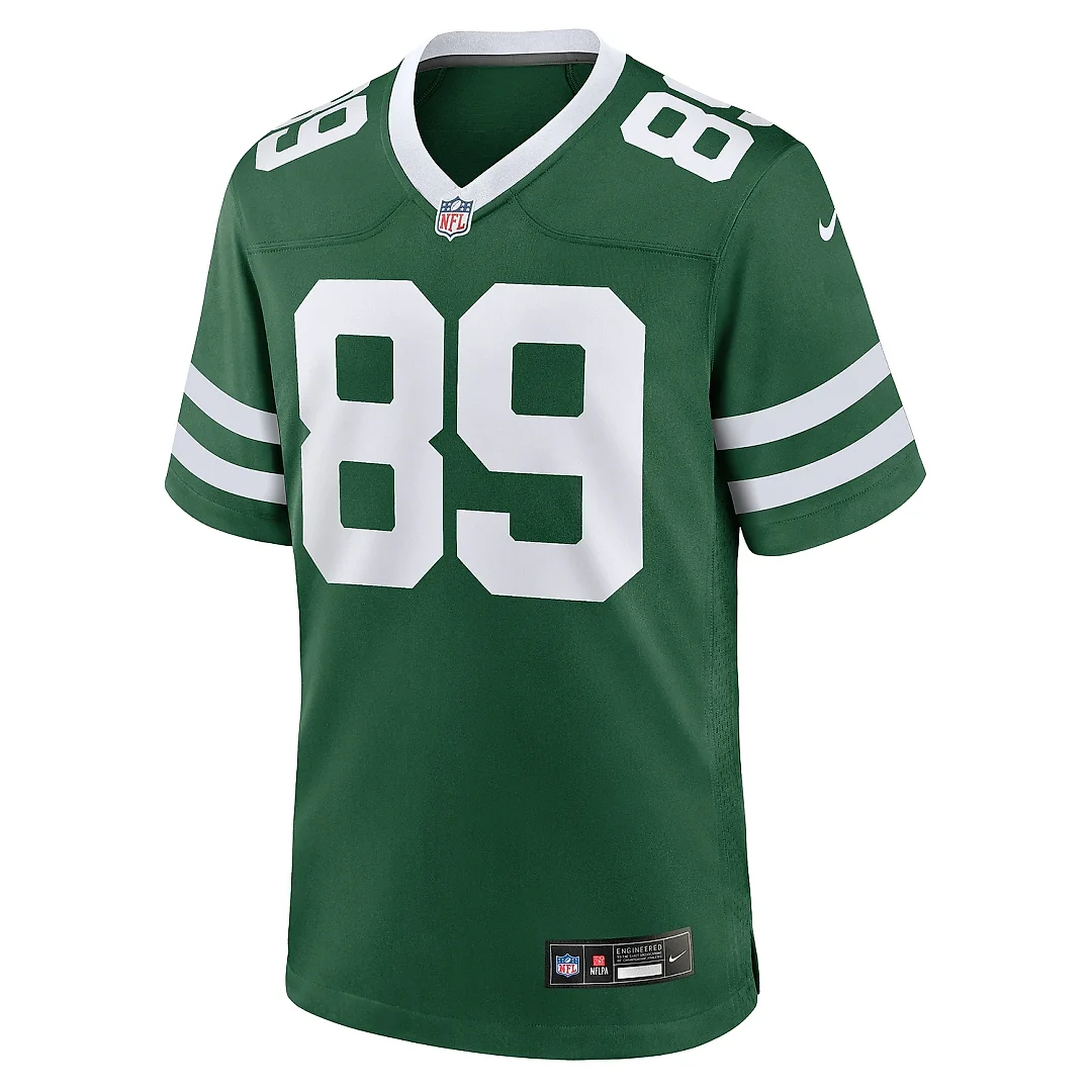 Zennovawear Men's New York Jets Jeremy Ruckert Legacy Green Team Game Jersey