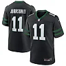Zennovawear Men's New York Jets Jermaine Johnson II Legacy Black Alternate Game Jersey