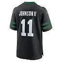 Zennovawear Men's New York Jets Jermaine Johnson II Legacy Black Alternate Game Jersey