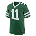 Zennovawear Men's New York Jets Jermaine Johnson II Legacy Green Team Game Jersey