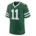 Zennovawear Men's New York Jets Jermaine Johnson II Legacy Green Game Jersey