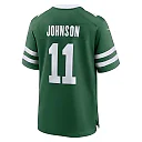 Zennovawear Men's New York Jets Jermaine Johnson II Legacy Green Team Game Jersey