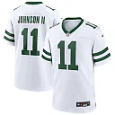 Zennovawear Men's New York Jets Jermaine Johnson II Legacy White Game Jersey