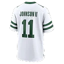 Zennovawear Men's New York Jets Jermaine Johnson II Spotlight White Alternate Game Jersey