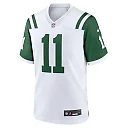 Zennovawear Men's New York Jets Jermaine Johnson II White Classic Alternate Game Jersey