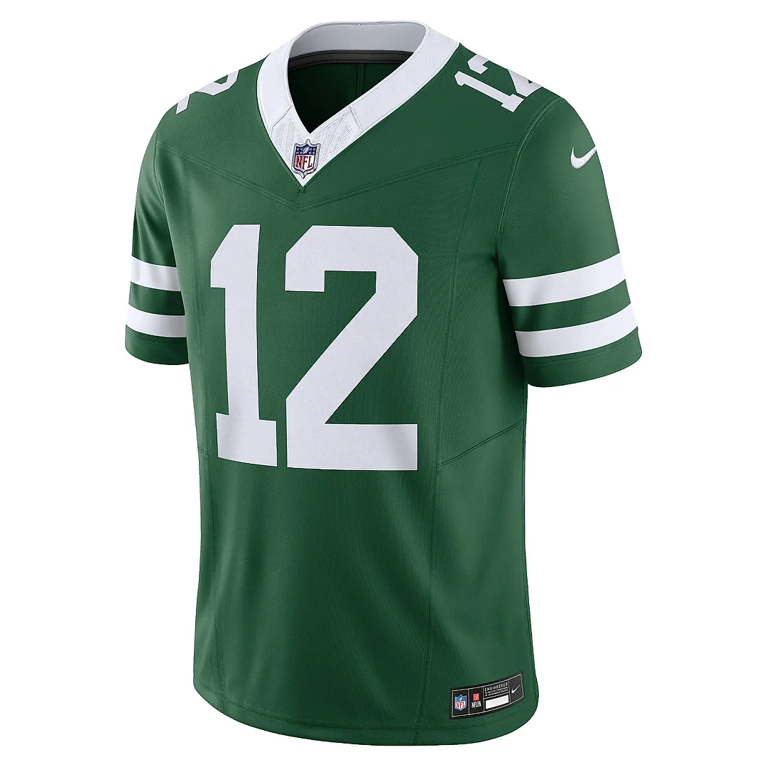 Zennovawear Men's New York Jets Joe Namath Legacy Green Vapor F.U.S.E. Limited Jersey