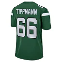 Zennovawear Men's New York Jets Joe Tippmann Gotham Green Game Jersey