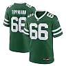Zennovawear Men's New York Jets Joe Tippmann Legacy Green Team Game Jersey