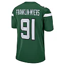 Zennovawear Men's New York Jets John Franklin-Myers Gotham Green Game Jersey